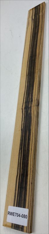 Fretboard Royal White Ebony  725x75x9mm Unique Piece #080